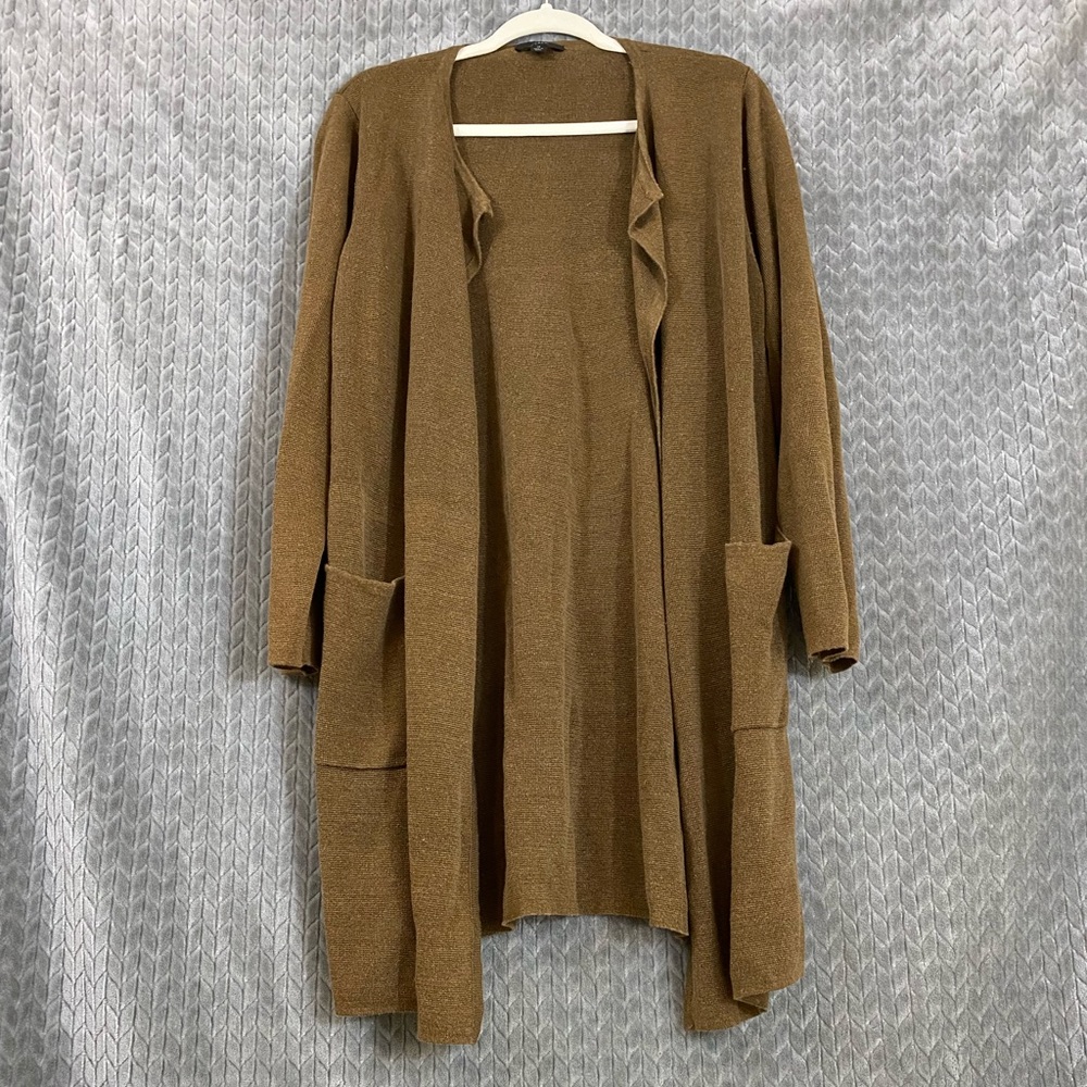 Medium Cognac/ Tan JCrew Cardigan